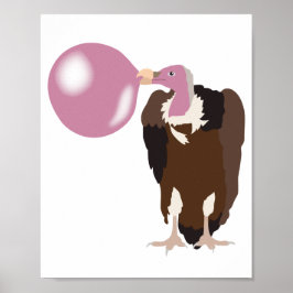 Blasen-Gum-Vulture-Blase Poster