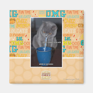 Blasen in unserer Milch Magnet