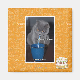 Blasen in unserer Milch Magnet