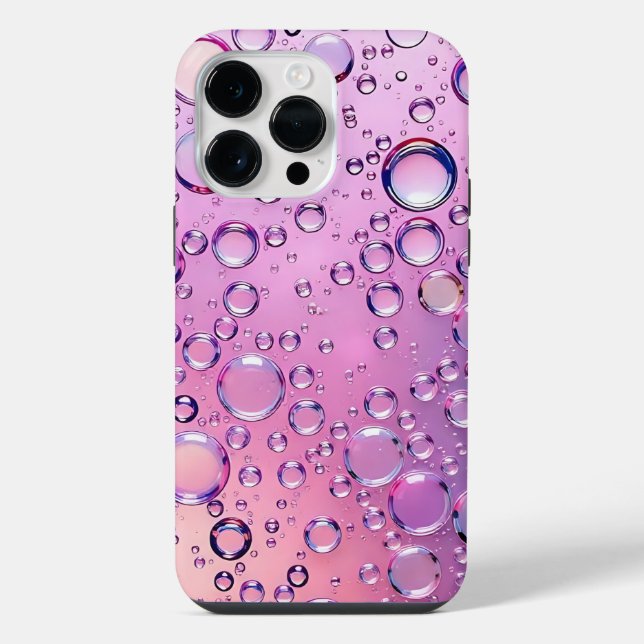 Blasen iPhone Hülle (Rückseite)