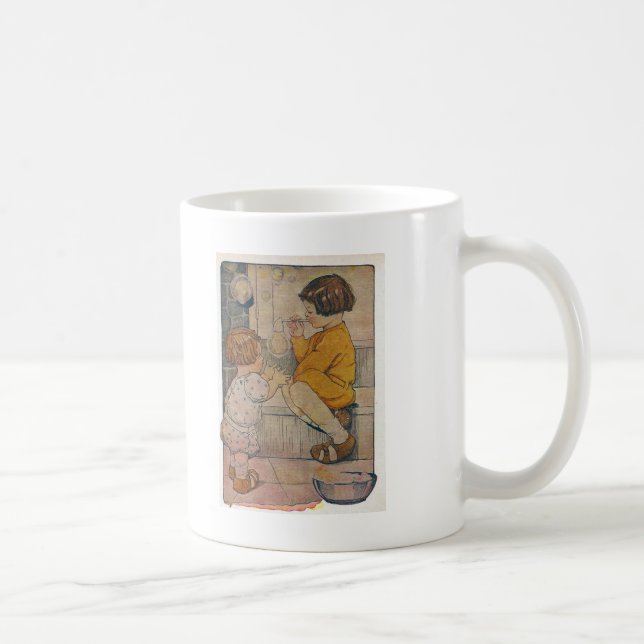 Blasen Kaffeetasse (Rechts)