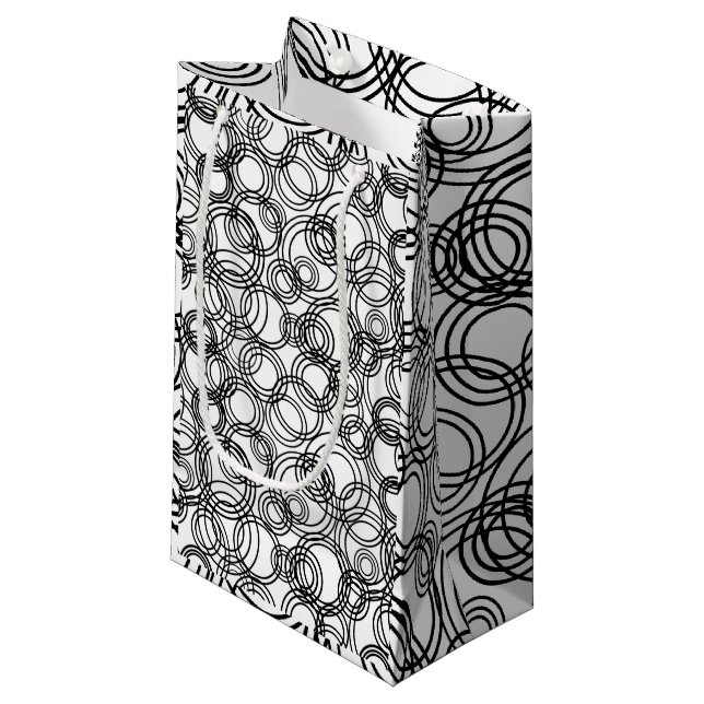 Blasen Kleine Geschenktüte (Vorderseite Schrägansicht)