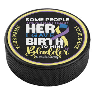 Blasen Krieger Einige Menschen treffen ihren Helde Eishockey Puck