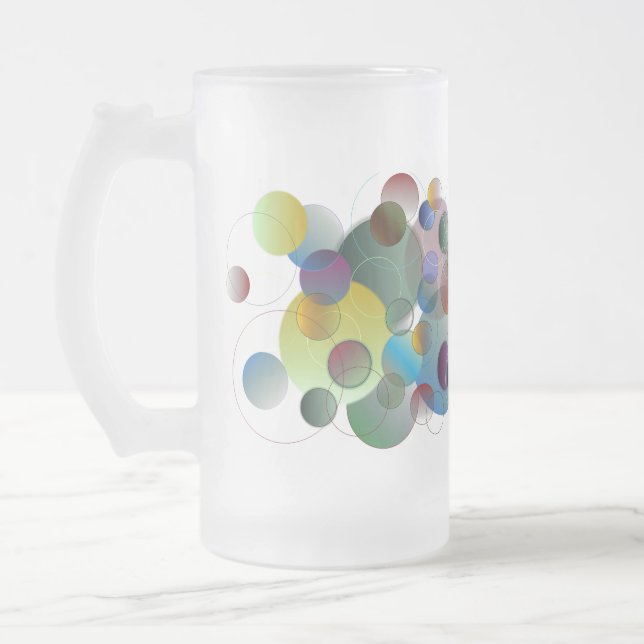 Blasen Mattierte Tasse (Links)