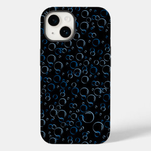 Blasen Muster 01.FR.b Schwarze BG Case-Mate iPhone 14 Hülle