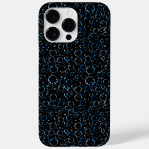 Blasen Muster 02.FR.b Schwarze BG Case-Mate iPhone 14 Pro Max Hülle