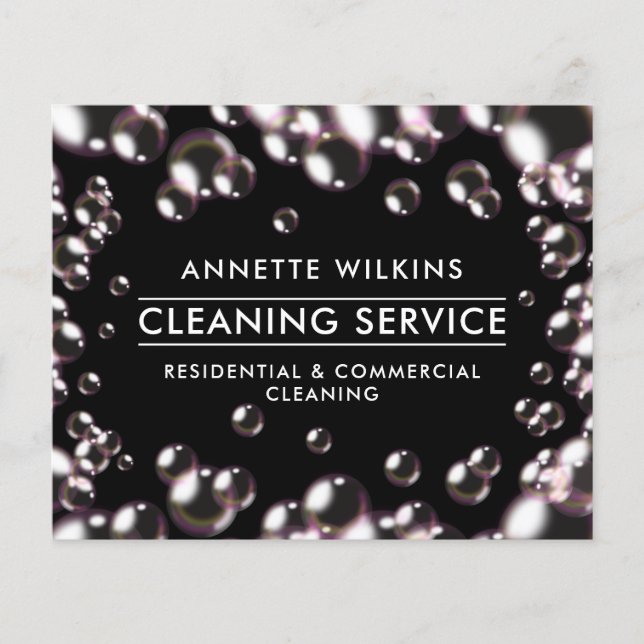 Blasen-Muster Flyer (Vorne)