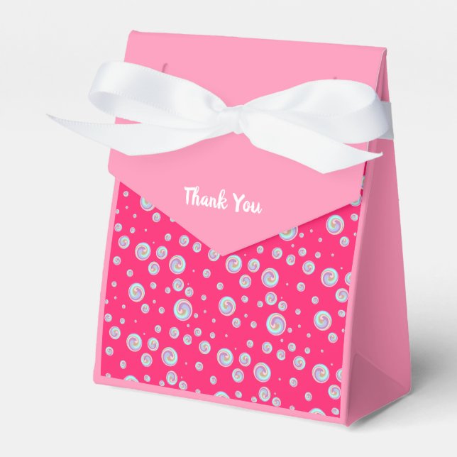 Blasen-Muster Geschenkschachtel (Vorderseite)