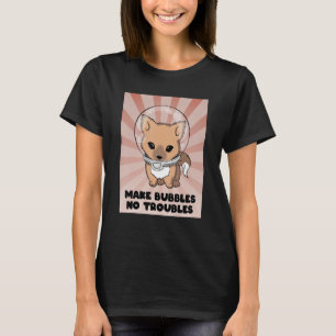 Blasen nicht stören Red Fox beim Tauchen Anzug T-Shirt