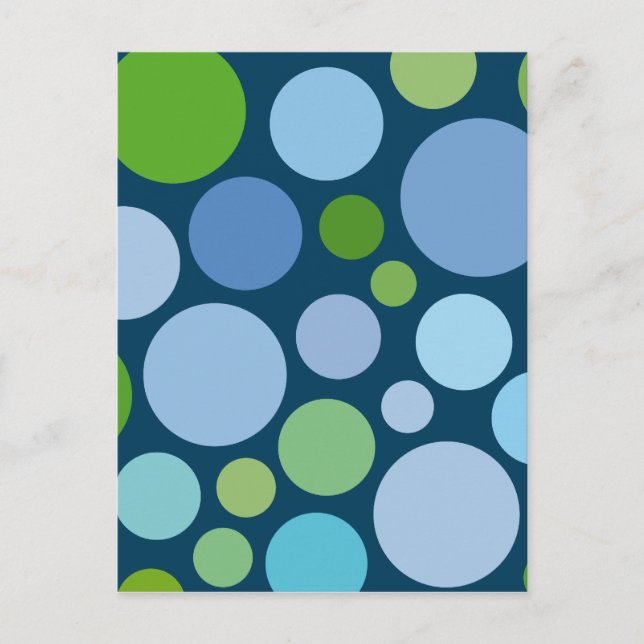 Blasen Postkarte (Vorderseite)