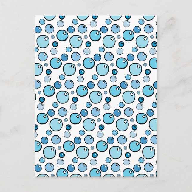 Blasen Postkarte (Vorderseite)