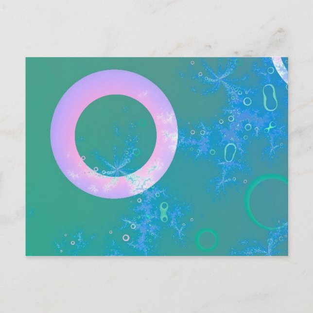 Blasen Postkarte (Vorderseite)