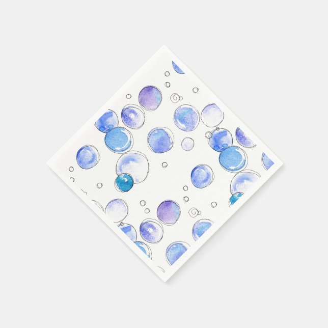 Blasen Serviette (Ecke)