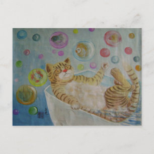 Blasen-Traum Postkarte