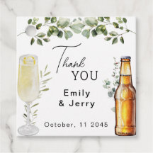 Blasen und Breews Polterabend Vielen Dank