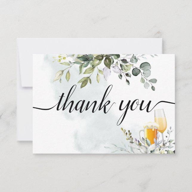 Blasen und Bremen Dankeskarte (Vorderseite)