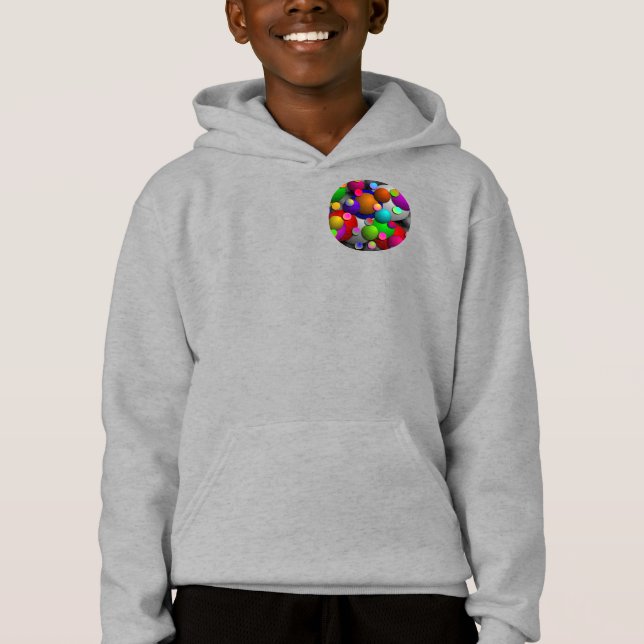 Blasen von Kenneth Yoncich Hoodie (Vorderseite)