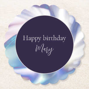 Blasen von Petals individuell anpassbarer Unterset Untersetzer