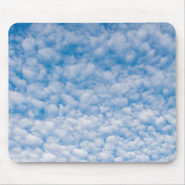Blasen Wolken in Blue Sky Nature Foto Mammatus Mousepad