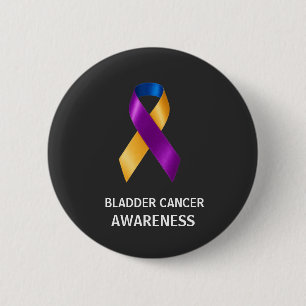 Blasenkrebs-Bewusstseins- Merigold-Band Button