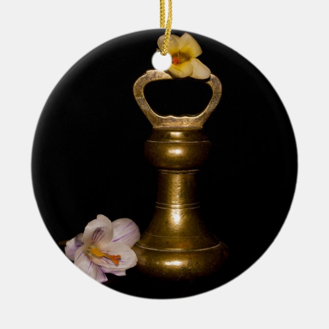 Bläserattraktion Keramikornament (Vorne)