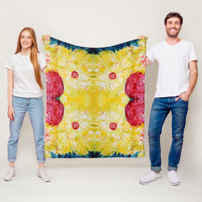 Bläserexplosion Fleecedecke (Beispiel)