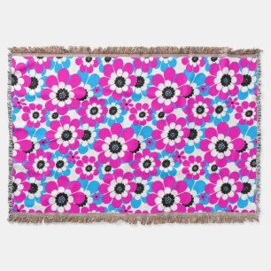 Bläserglänzende Neonmuster helle Farbe und blau Decke