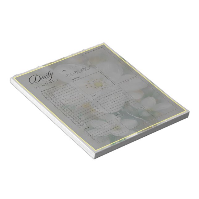 Bläsergrenzenlose universelle Tagesplanblätter Notizblock (angewinkelt)