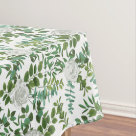 BläserHochzeit von White Peony Rose Tischdecke