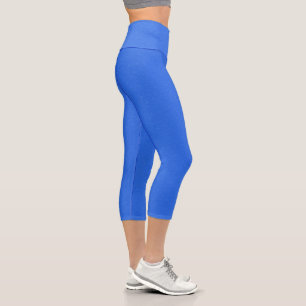 Bläserne blaue Kapseln für jeden Fall Capri Leggings