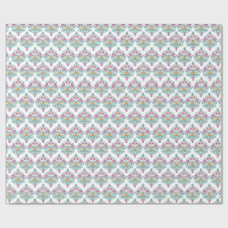 Bläserne Whimsy Moderne Damask Freude. Geschenkpapier