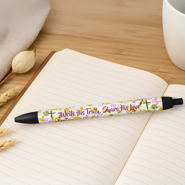 Bläserner Christlicher Inspirationsstift Kugelschreiber (Von Creator hochgeladen)
