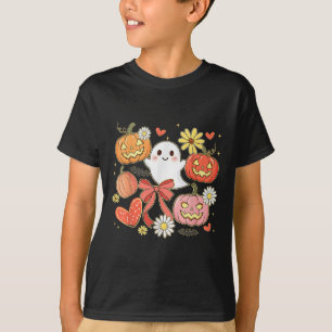 Bläserner Halloween Ghost Jack-o-Laterne Coquette T-Shirt