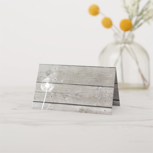 Bläsernplatine Faltgeflochtene Platzkarten (Vorderseite)