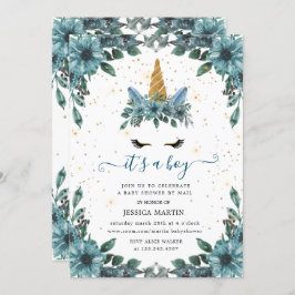 Bläsernschläferin, virtuelle Babydusche Einladung