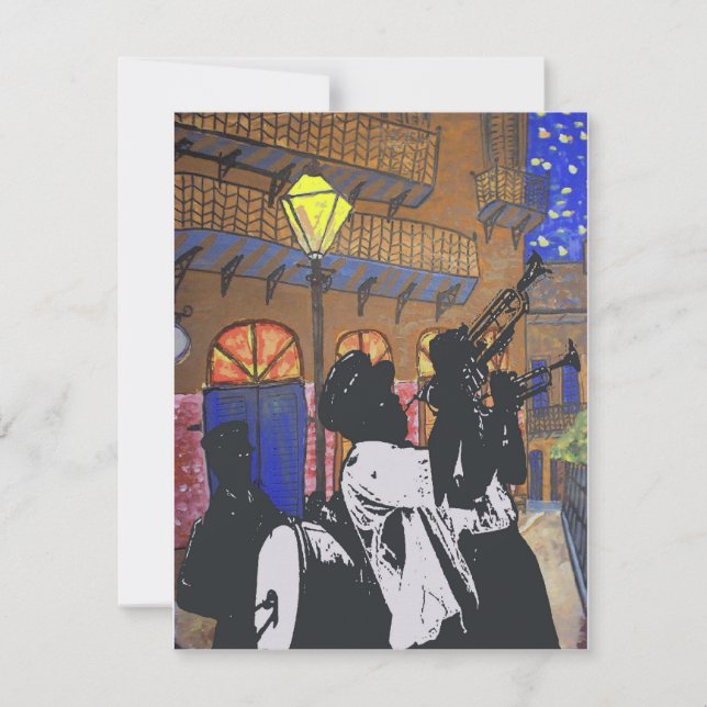 Blaskapelle im Pirates Alley (Vorderseite)