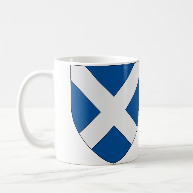 Blason De La Famille De Giry Kaffeetasse (Links)