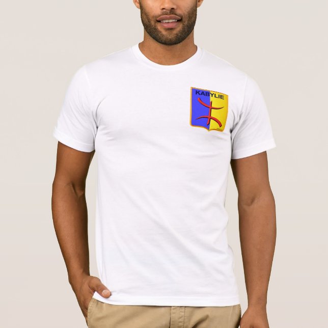 blason kabylie T-Shirt (Vorderseite)