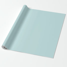 Blass-Aqua-Blau Geschenkpapier