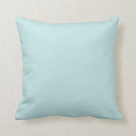 Blass-Aqua-Blau Kissen