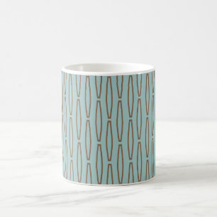 Blass Blue Geometric Repeat Coffee Tasse