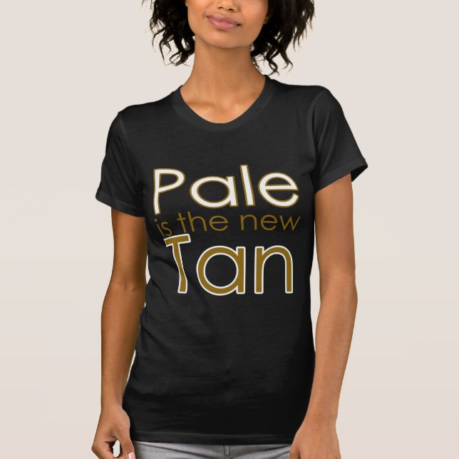 Blass ist die New Tan T-Shirt (Vorderseite)