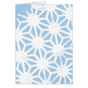 Blassblaues geometrisches Muster