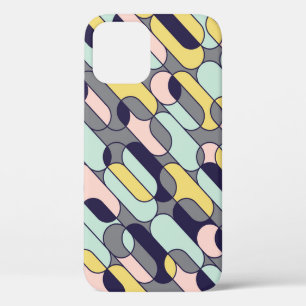Blasse Farben Geometrisch: Retro-Muster Case-Mate iPhone Hülle