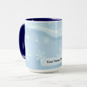 Blasse Frostlegierung Mutiara Flocke Tasse