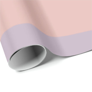 Blasse lila und rosa Streifen Geschenkpapier