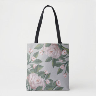 Blasse rosa Rosen mit editierbarem Hintergrund