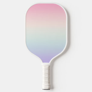 Blasser Farbverlauf Pickleball Schläger