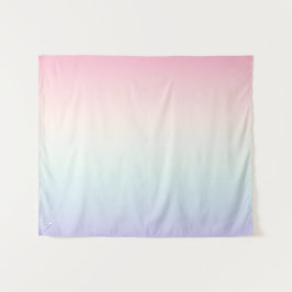 Blasser Farbverlauf Wandteppich