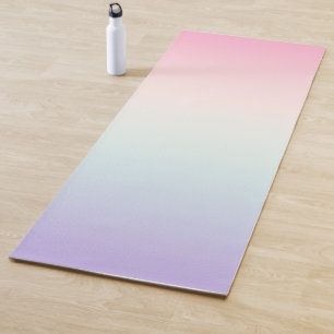 Blasser Farbverlauf Yogamatte